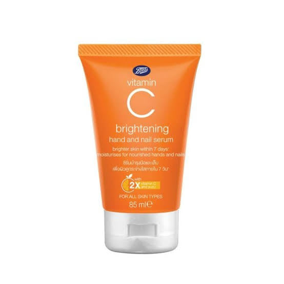 Boots vitamin
brightening hand and nail serum