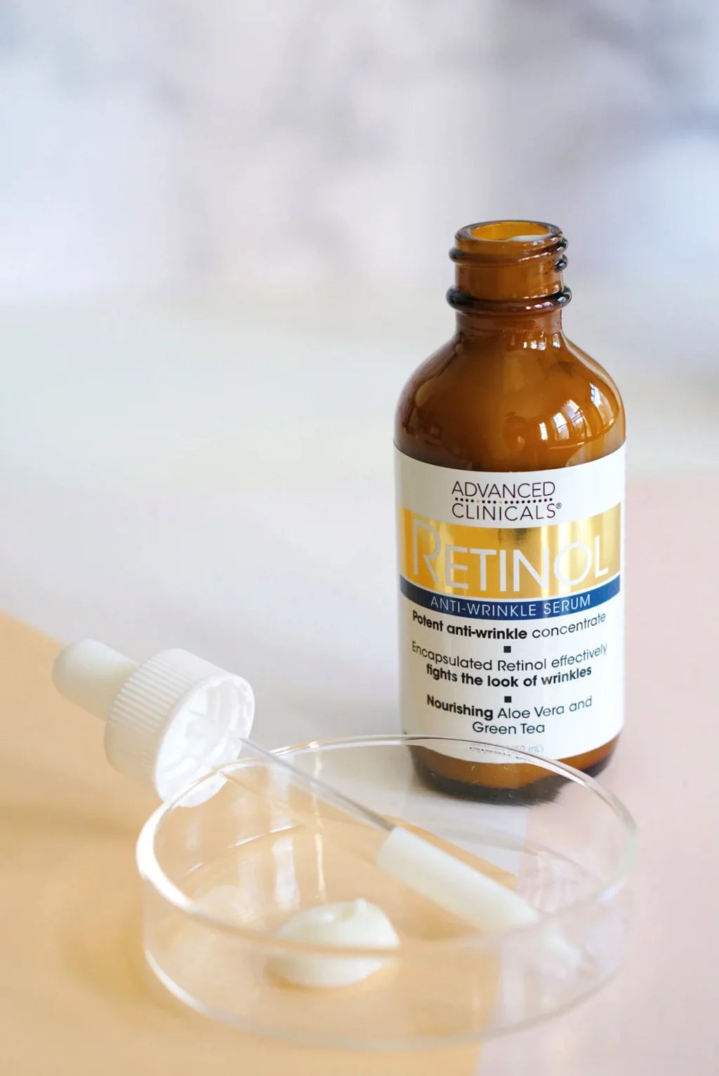 Advanced Clinicals, Retinol Serum, Anti-Wrinkle, 1.75 fl oz (52 ml)