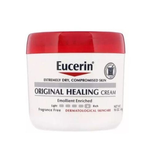 Eucerin, Original Healing Cream, Extremely Dry, Compromised Skin, Fragrance Free, 16 oz (454 g)