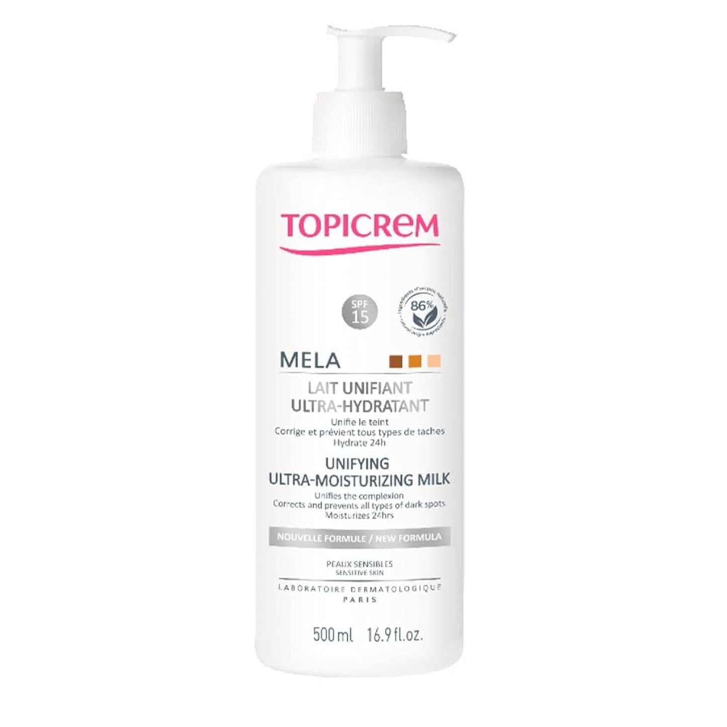 Topicrem Mela Ultra-Moisturizing Milk 500ml