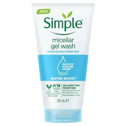 simple micellar gel wash