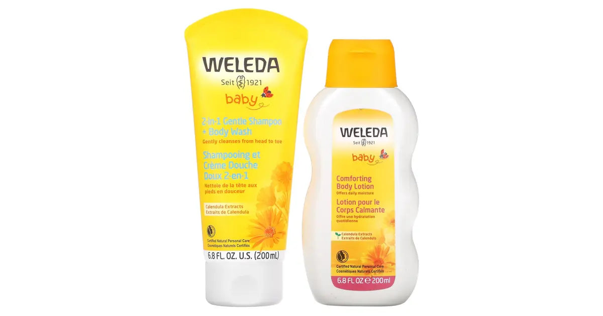 Weleda, Baby Bundle Set, Calendula, 2 Piece Set