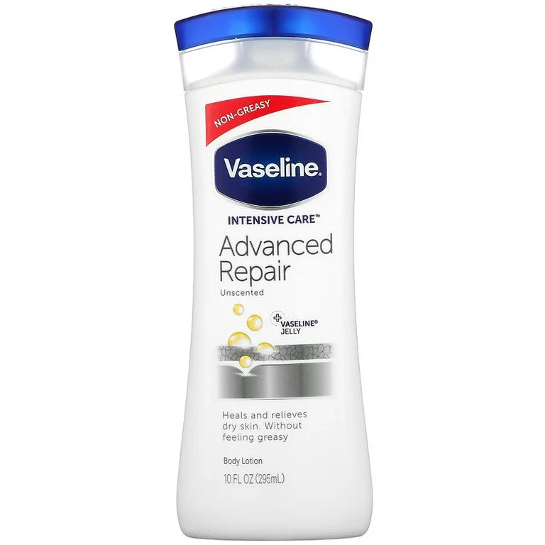 Vaseline, Intensive Care, Advanced Repair Lotion, Unscented, 10 fl oz (295 ml)