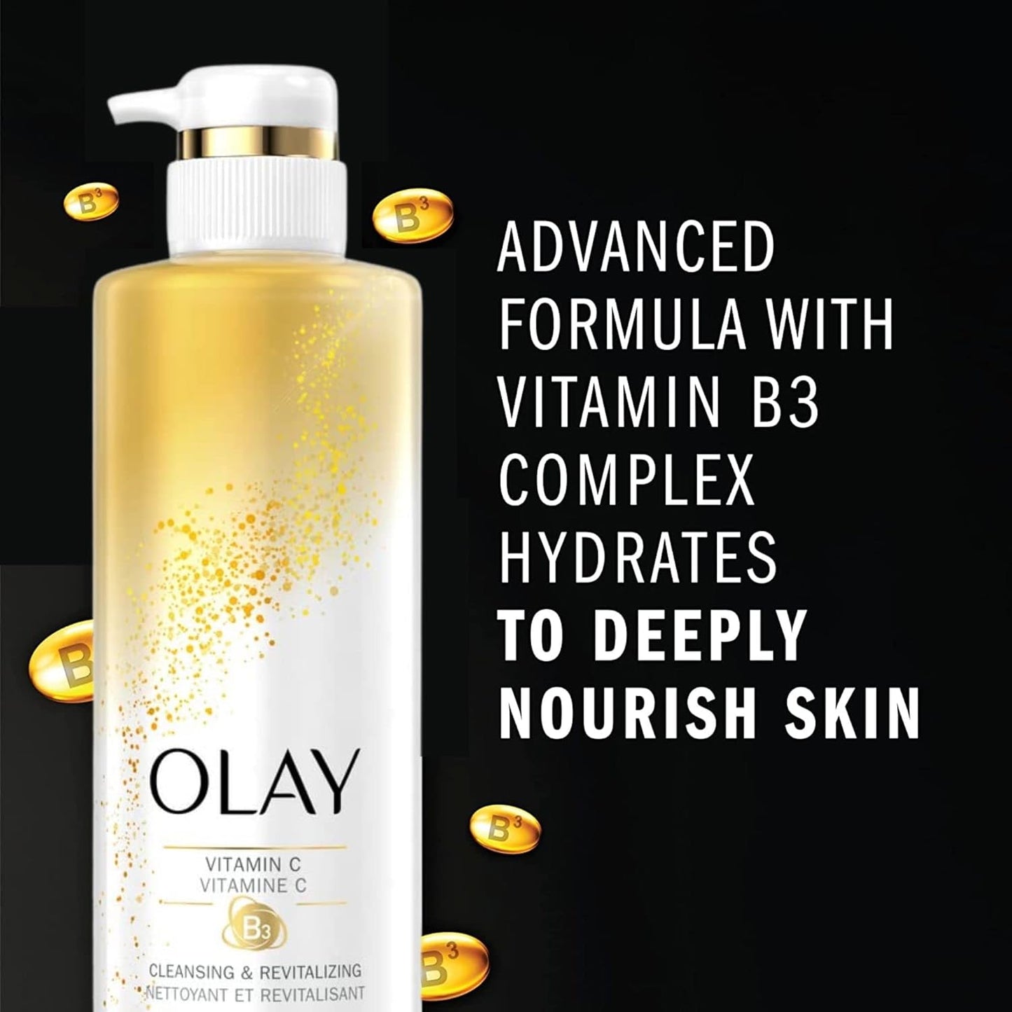 Olay Cleansing & Brighter Body Wash + Vitamin C 530ml