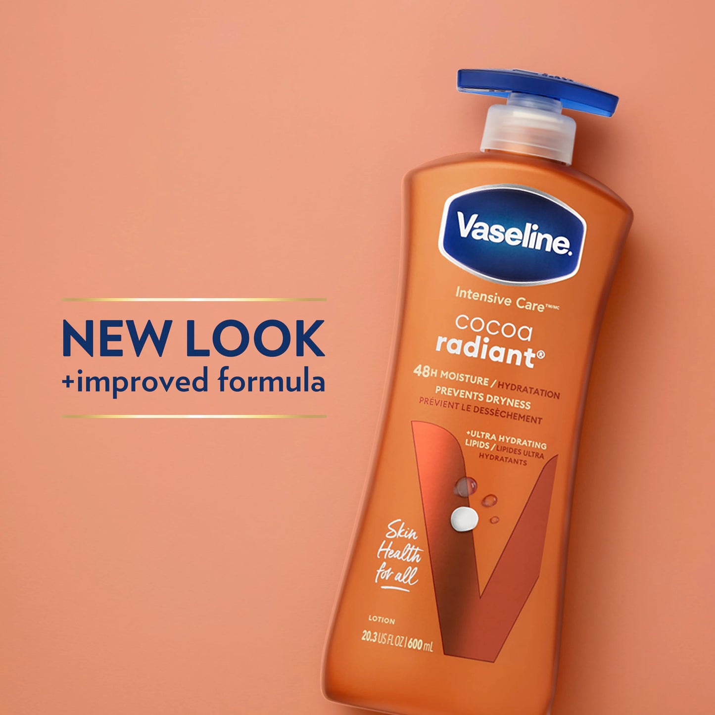 Vaseline, Intensive Care Lotion, Cocoa Radiant, 20.3 fl oz (600 ml)