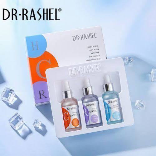 Dr RASHEL COMPLETE FACIAL
SERUM SET 3 PACK