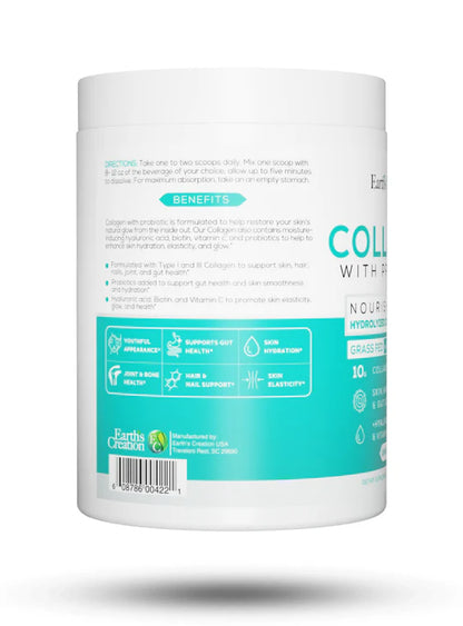 Earths Creation Collagen With Probiotic