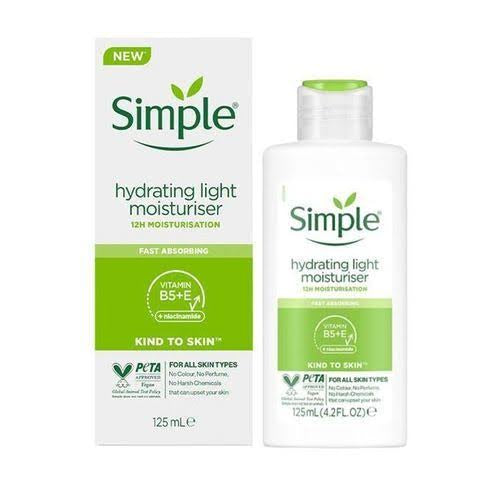 Simple hydrating light moisturiser