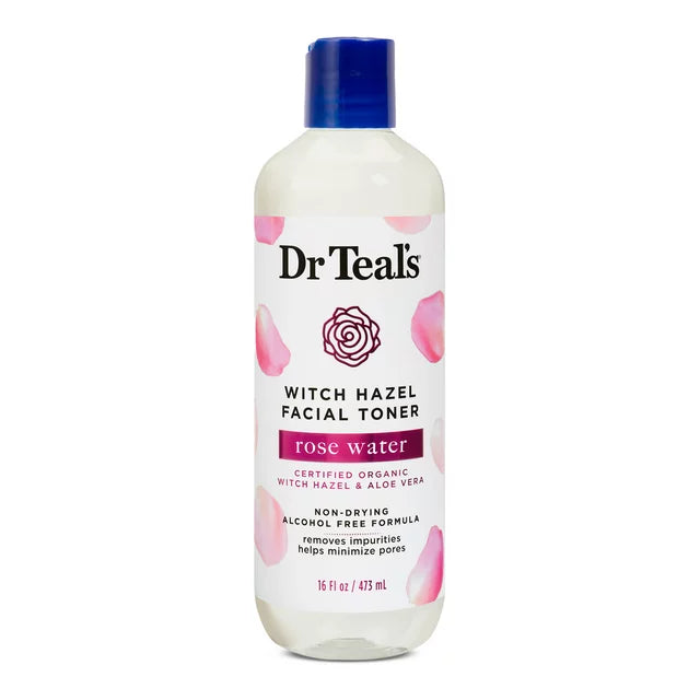 Dr Teal's Witch Hazel Toner Rose Water