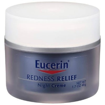Eucerin, Redness Relief, Night Creme, 1.7 oz (48 g)