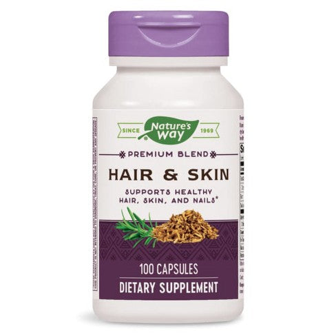 Nature's Way, Hair & Skin, Premium Blend, 100 Capsules By Nature's Way