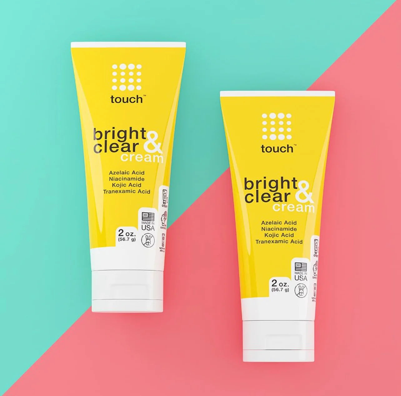 Touch bright&clear cream