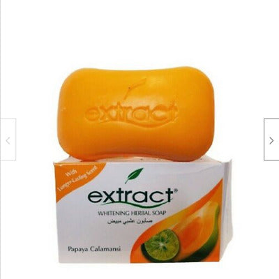 Extract Papaya Calamansi Whitening Herbal Soap 125g