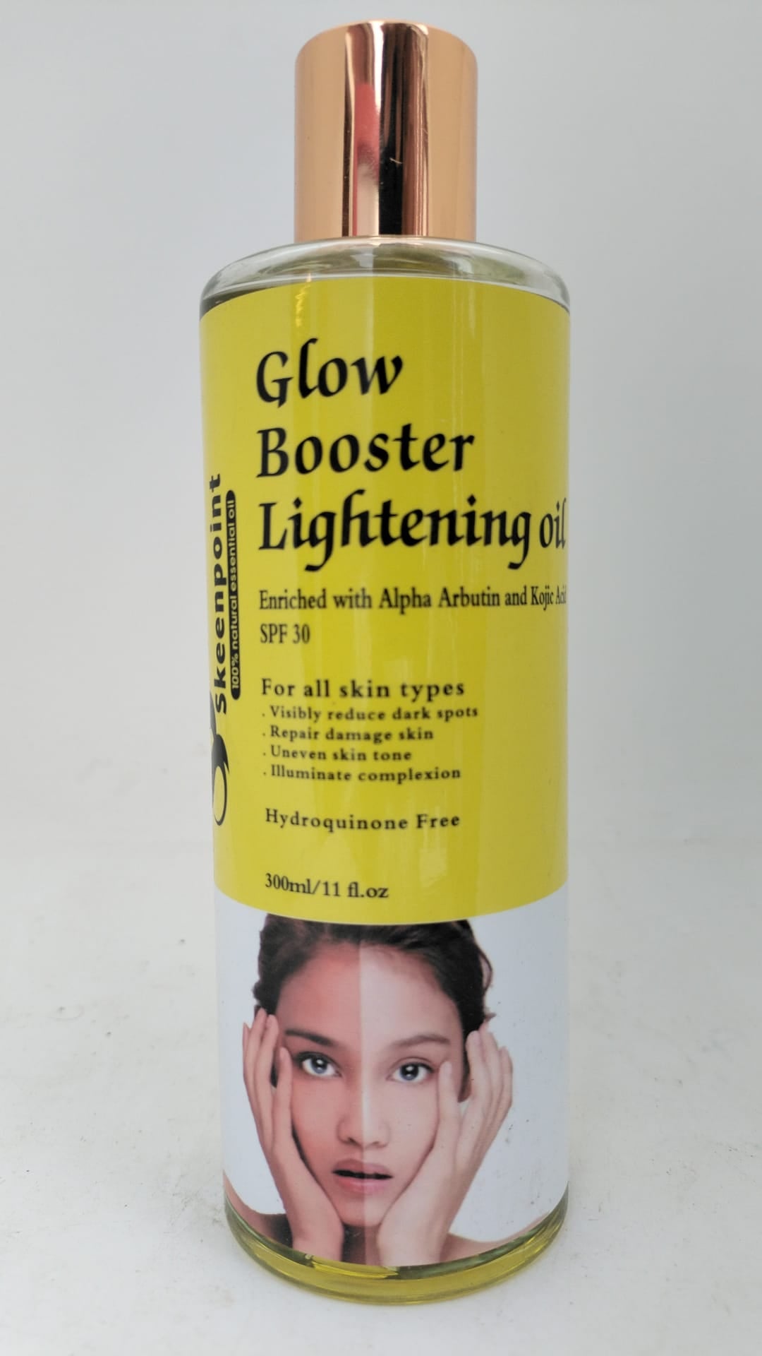 Skeenpoint Glow Booster Lightening Oil – 300ml