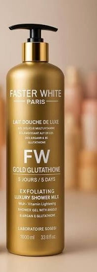 Faster White Gold Argan Super Whitening Shower Gel