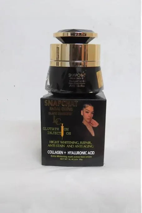 ORIGINAL BLACK SNAPCHAT FACE CREAM DIAMOND EXTRA WHITENING GLUTATHIONE 50g