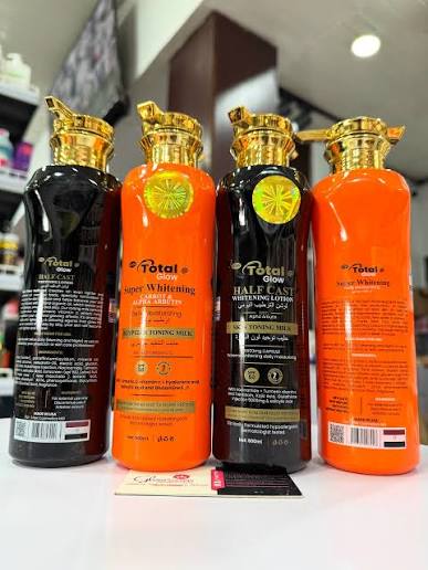 Total Glow Halfcastee Whitening Lotion