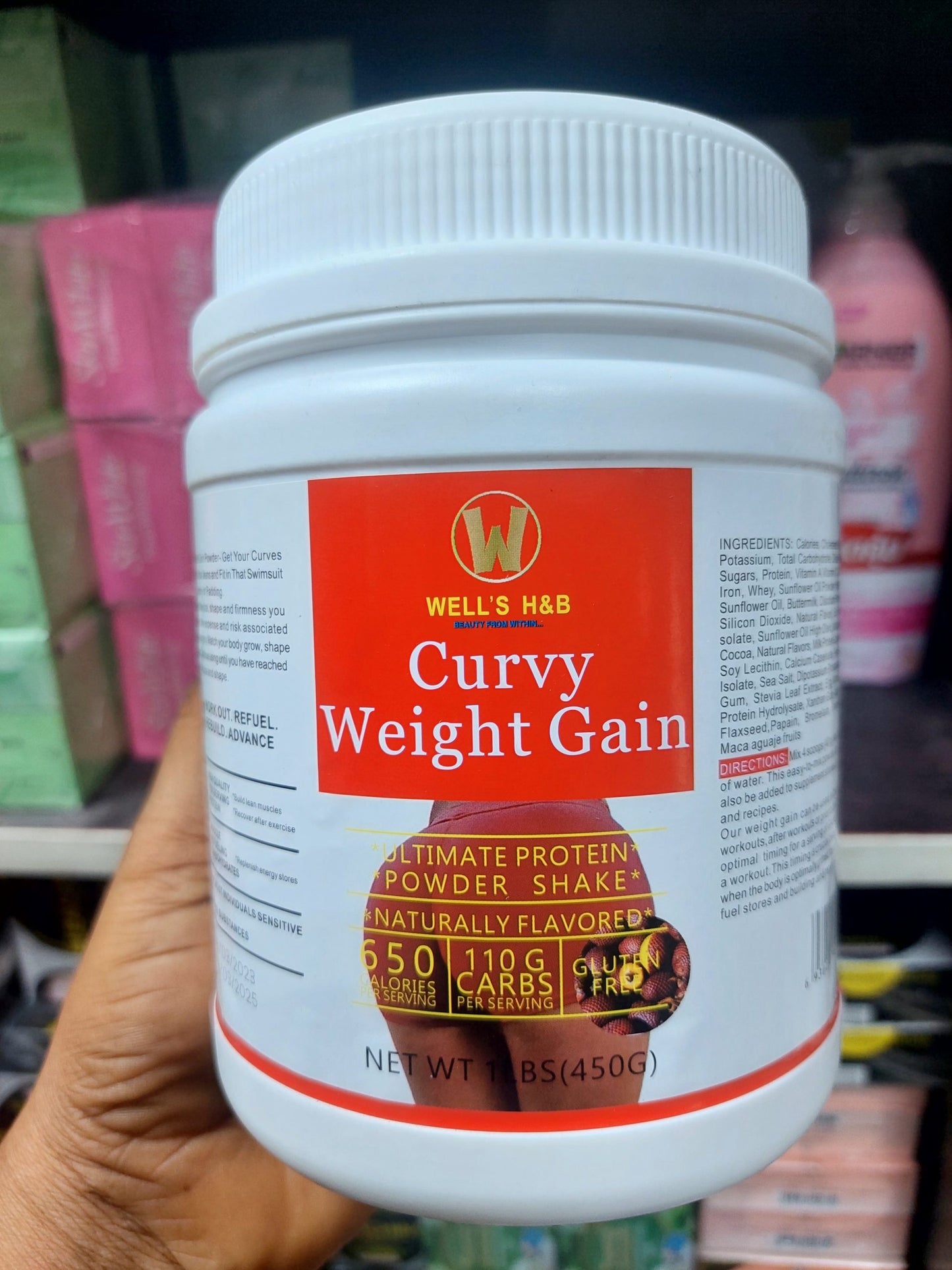 Well's HB Curvy Weight Gain