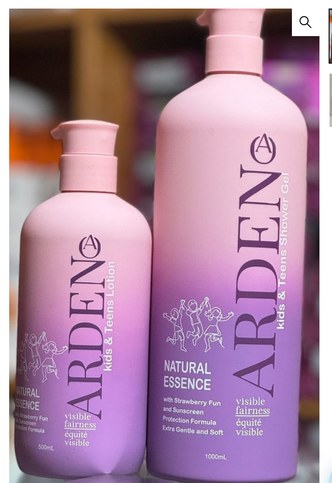 Arden Kids and Teens Lotion and Body Wash