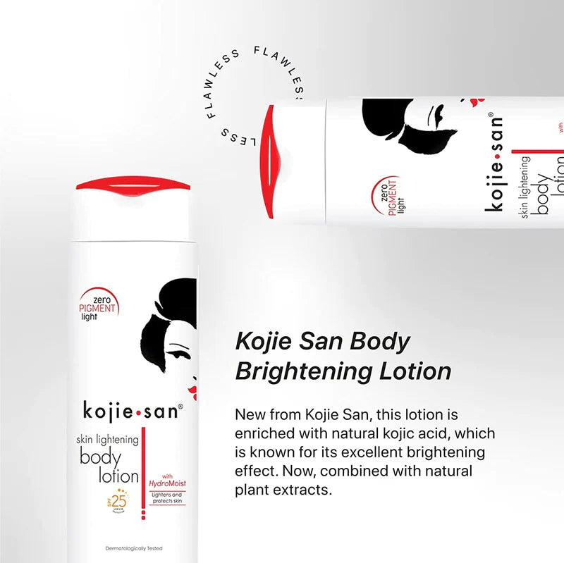 Kojie San Skin Brightening Body Lotion SPF25 with Hydromoist 250ml