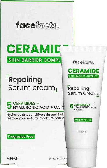 Face facts CERAMIDE SKIN BARRIER COMPLEX Repairing Serum Cream