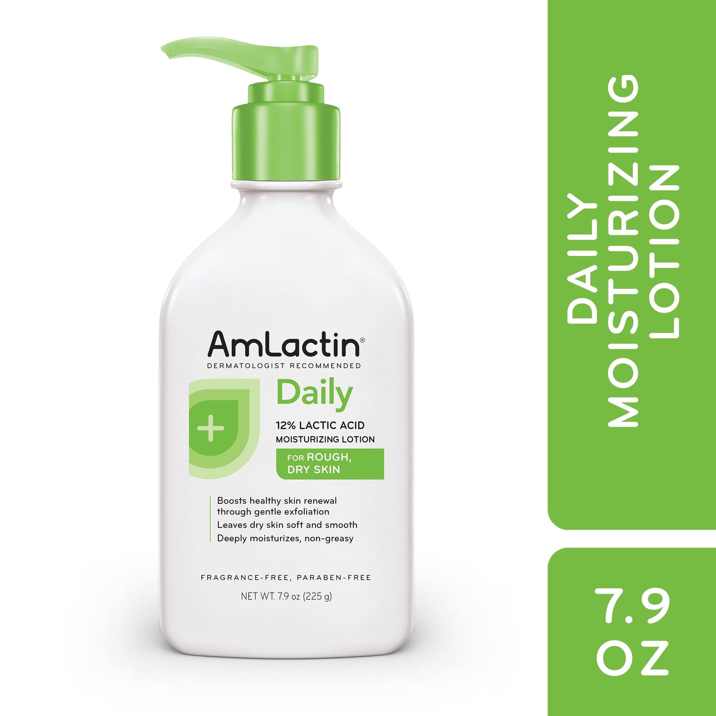 AmLactin, Daily Moisturizing Lotion, Fragrance Free.