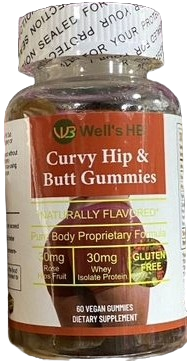 Well's HB Curvy Hip & Buttocks Gummies