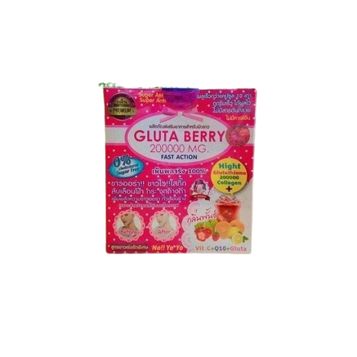 Gluta Berry Fast Action 200000MG Glutathione