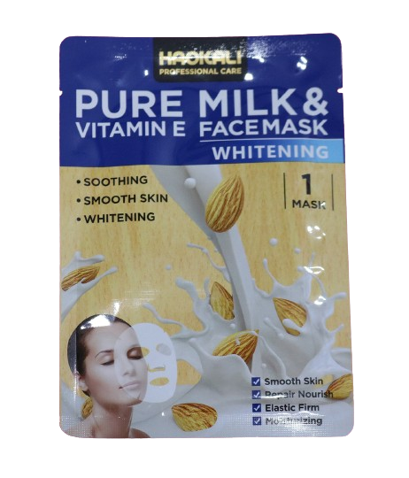 Haokali Pure Milk & Vitamin E Face Mask Whitening