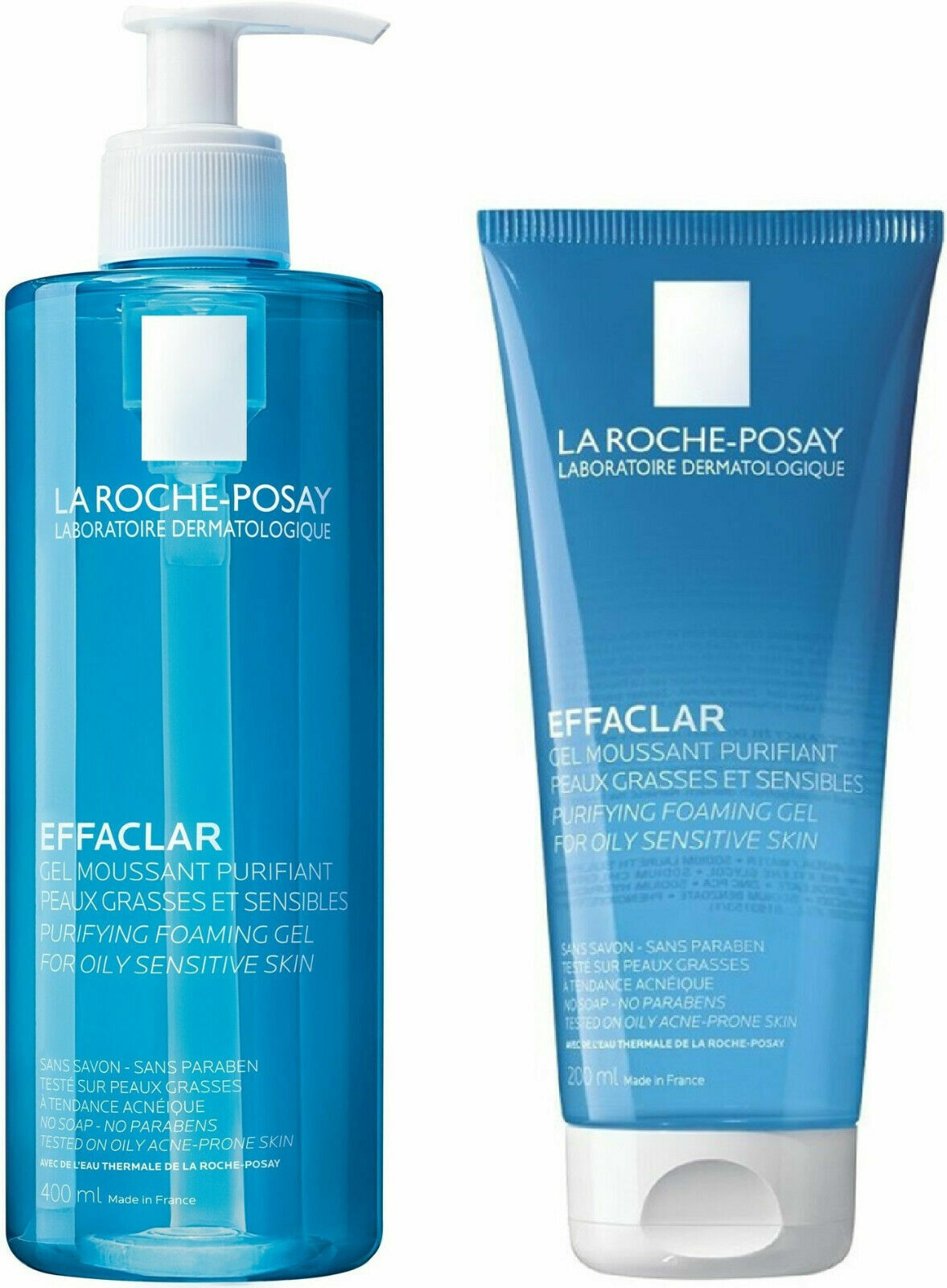 LA ROCHE-POSAY EFFACLAR MICRO-PEELING PURIFYING GEL WASH (VARIOUS SIZES)