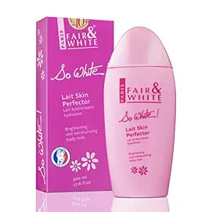 FAIR & WHITE So White, Skin Brightening Lotion - 500 ml  - Daily Moisturizing Body Lotion