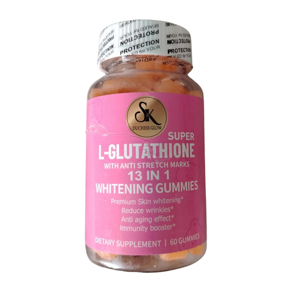 Duchess Glow L-Gluthathione 13 in 1 Whitening Gummies