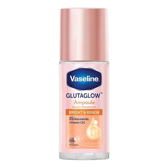 Vaseline Roll-On Serum GlutaGlow Ampoule Deodorant Ultra Bright