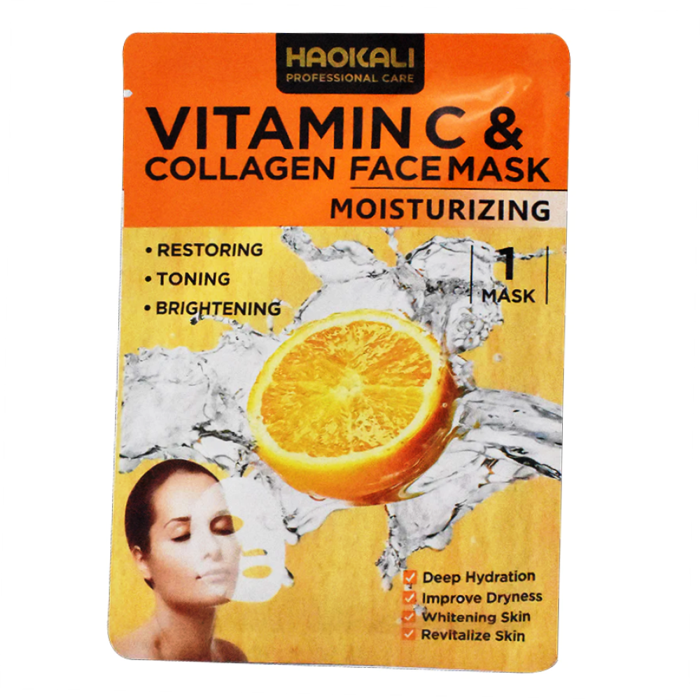 Haokali Vitamin C & Collagen Face Mask