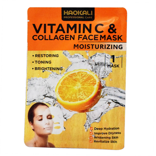 Haokali Vitamin C & Collagen Face Mask