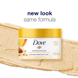 Dove, Exfoliating Body Polish, Crushed Almond and Mango Butter, 10.5 oz (298 g)