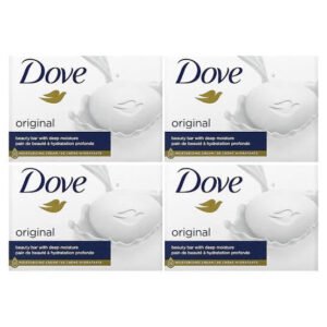 Dove, Beauty Bar Soap with Deep Moisture, Original, 4 Bars, 3.75 oz (106 g)
Each