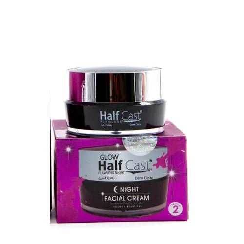Glow Half Caste Facial Night Cream