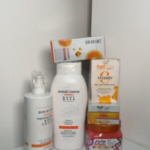 brightening set for face and body