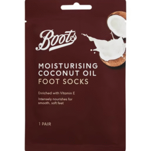 Boots Coconut Oil Moisturising Foot Socks - 1 pair