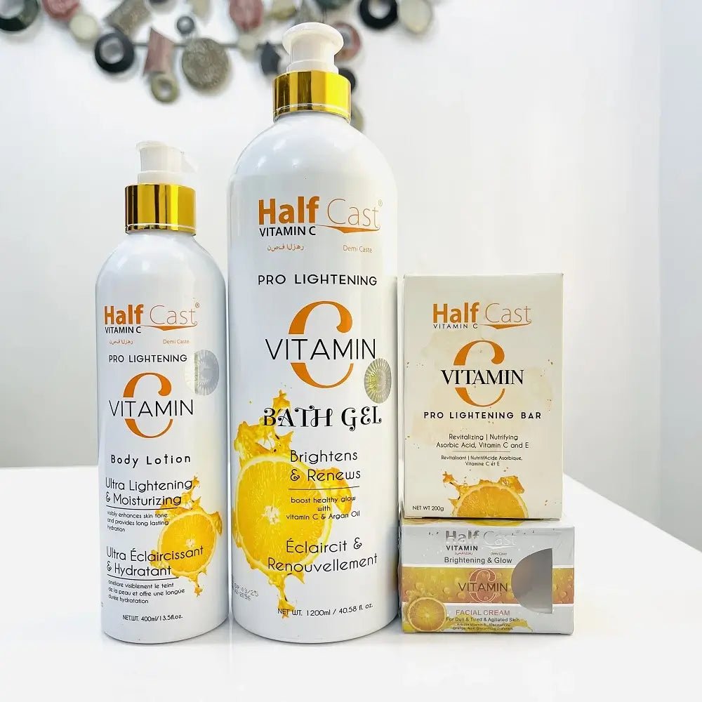 Glow Half Cast Half Cast Vitamin C Pro Lightening set