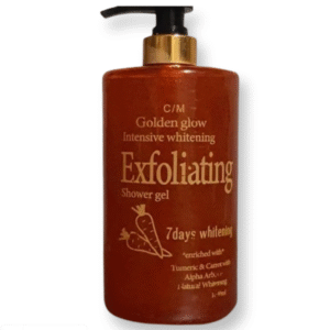 C/M Golden Glow Intensive Whitening Exfoliating Shower Gel