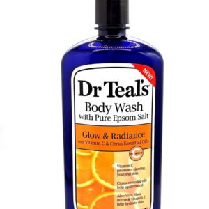 Dr. Teal's, Body Wash With Pure Epsom Salt, Glow & Radiance, 24 fl oz (710 ml)